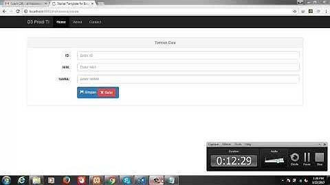 Tutorial CRUD Laravel 5.4 part 2