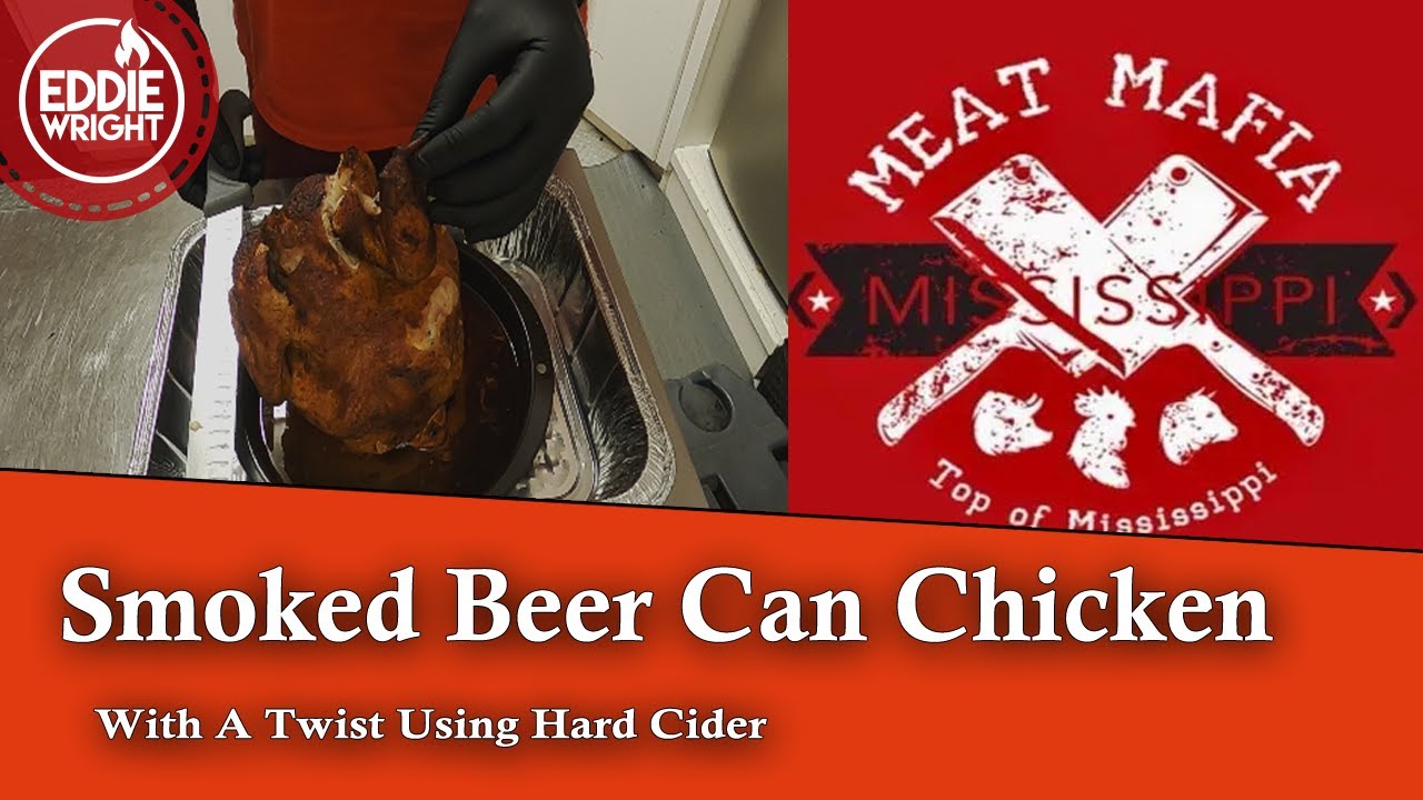Green Mountain Grill Beer Can Smoked Chicken With A Twist