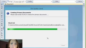 ATLAS.ti 7 (Win): Setting up a project (Chapter 3)