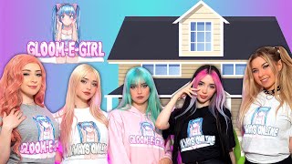 5 Egirls 1 House Gloom-E-Girl Vlog