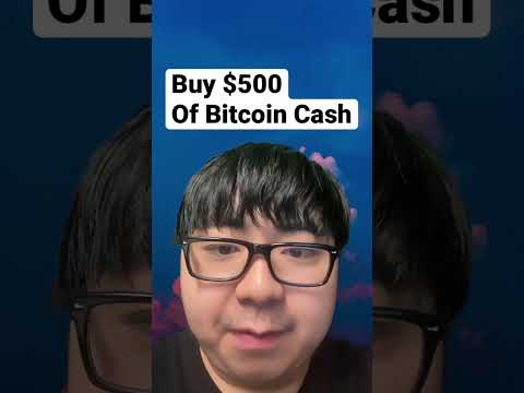 Buy $500 Of Bitcoin Cash | Crypto World, RobynHD. #invest #cryptocurrency #crypto #bch #bitcoincash