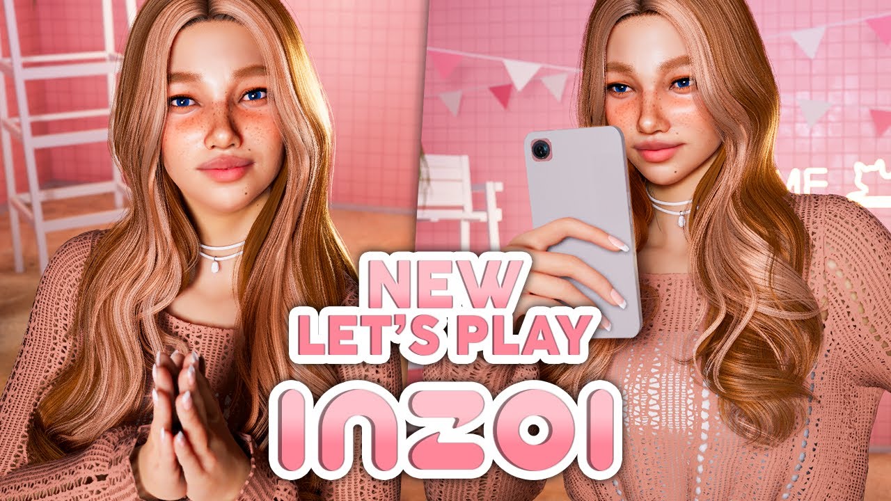 Создаём Zoi для моего НОВОГО inZOI ДАВАЙТЕ ИГРАТЬ!