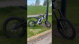 New parts soon 🔜 #emoto #surron #lbx #talaria #ultrabee #eride #starkvarg #fox40 #fypシ゚viral