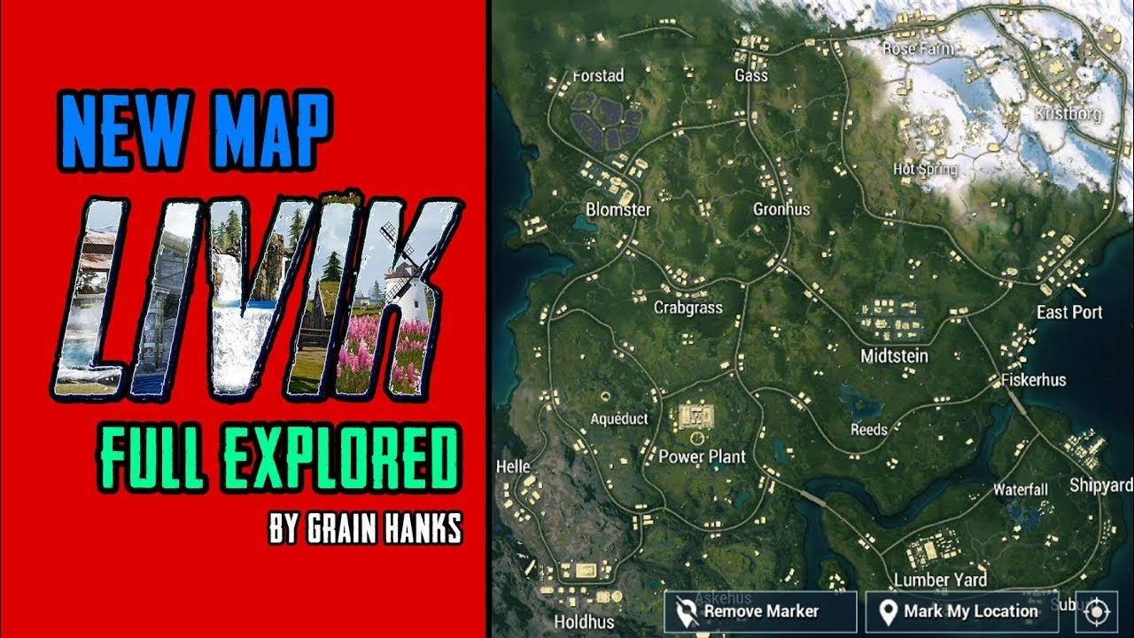 Карта ливик в пабге