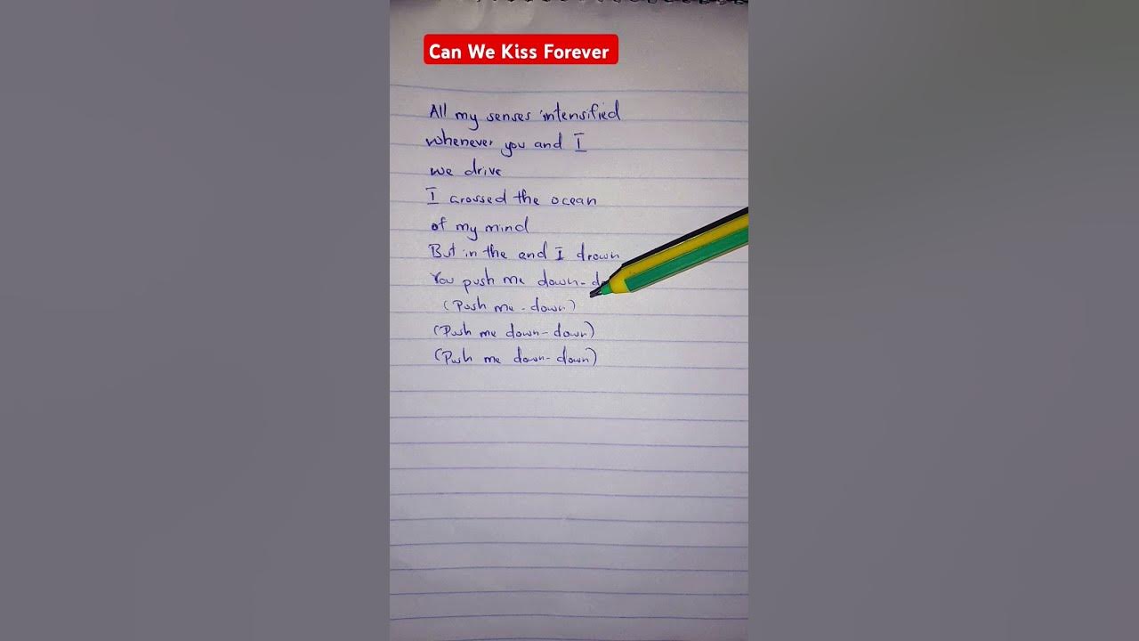 Can We Kiss Forever? - Kina |WhatsApp Status |
