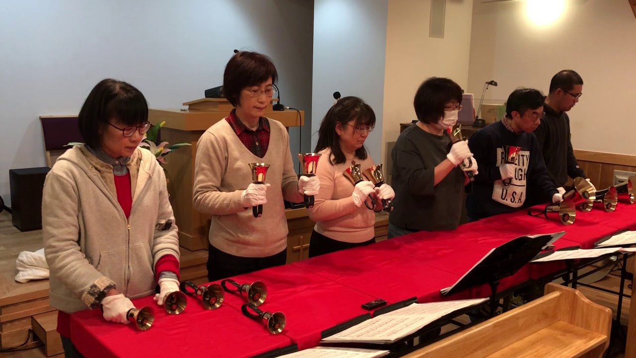 『「きらきら星変奏曲」の変奏曲』（岡崎教会ハンドベル）