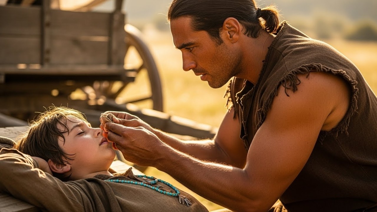 The Apache saved the child’s life… without knowing that the little one was his own son.”