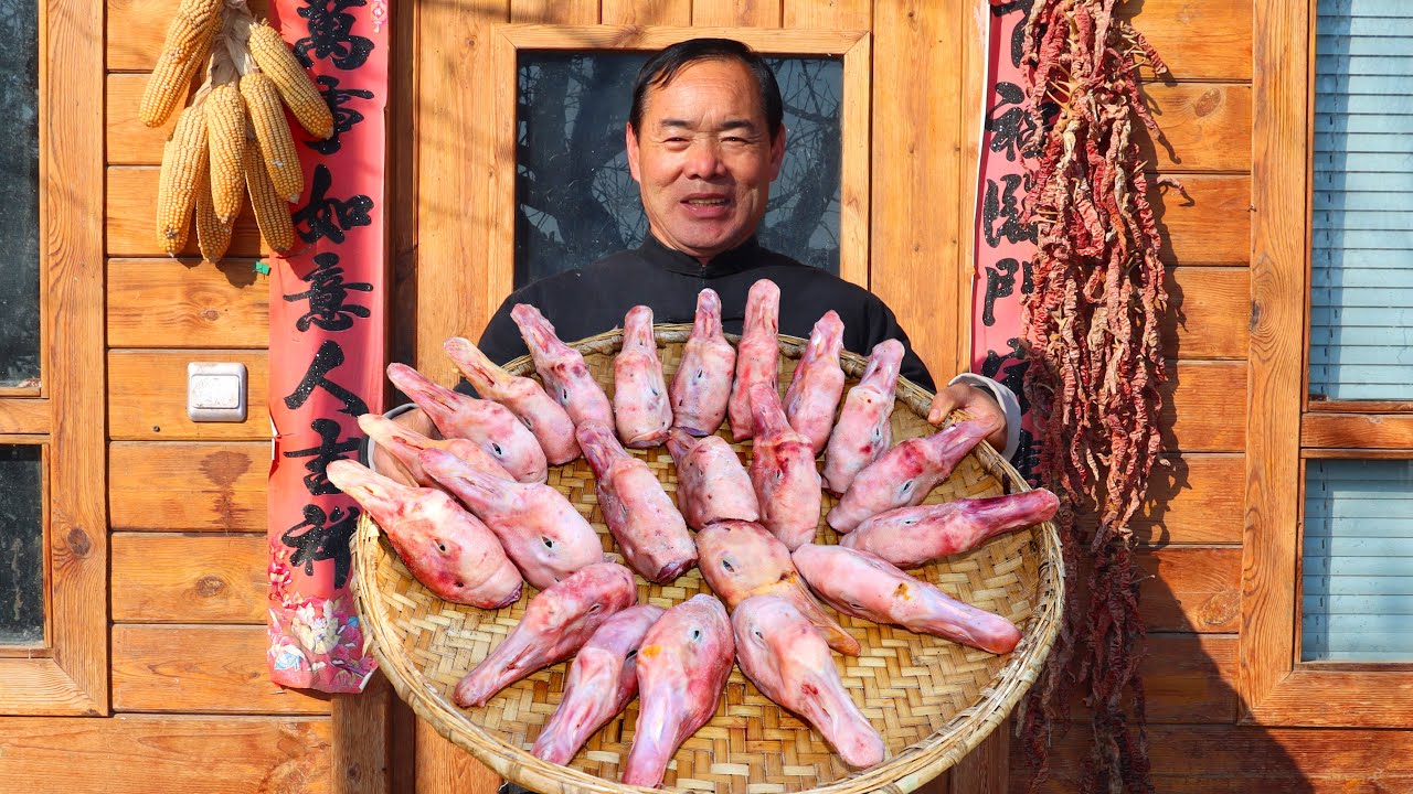 22 гусиные головы в безумно остром бульоне — невероятно вкусное блюдо!