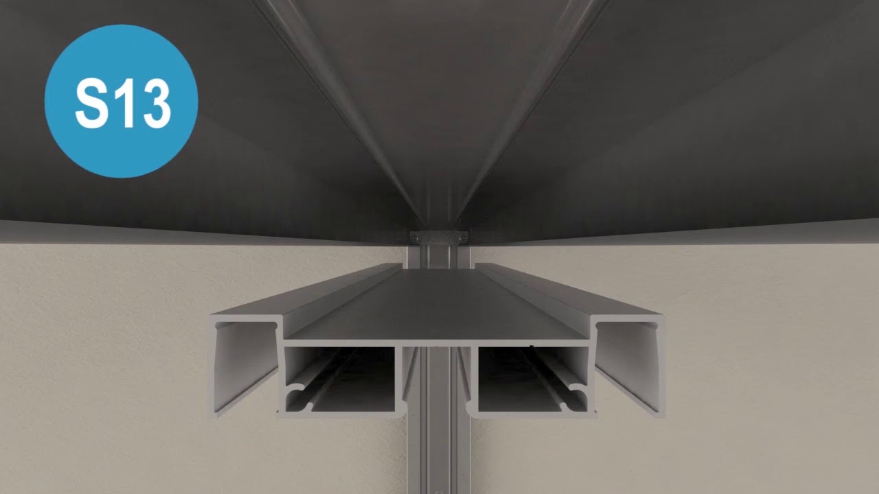 RAUMAN LINEAR GLASS PARTITION WALLS BOX