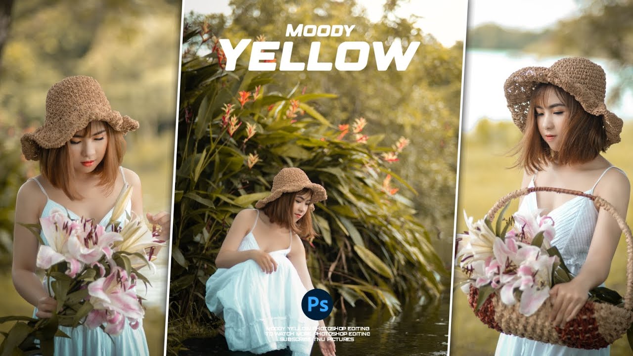 Special Moody Yellow- Photoshop Editing | Photoshop Preset | Tnu Pictures ||