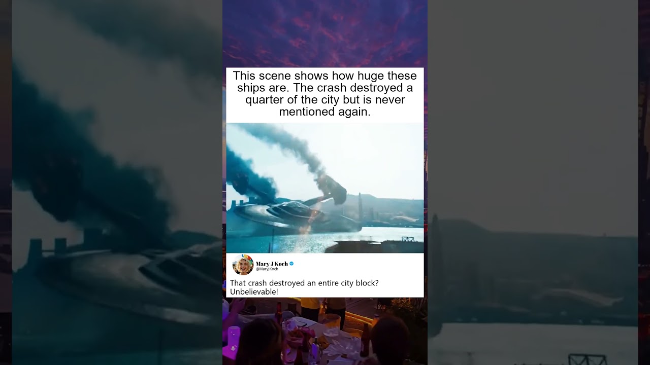 Massive Ship Crash Devastates City Quarter