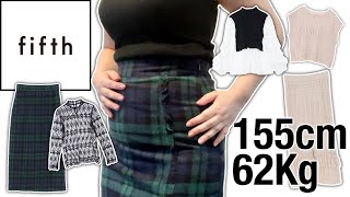 セールなら50%オフ超えます！fifthでゲットした秋服たち｜65kgの女