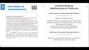 CLASS 6 CH.1 PATTERNS IN MATHEMATICS #ganitaprakash #newncertbook 2025-26
