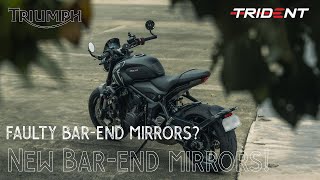 BuildSeries: EP3 | New bar end mirrors again!? | Triumph Trident 660