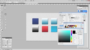 How to make simple social network icons in Photoshop