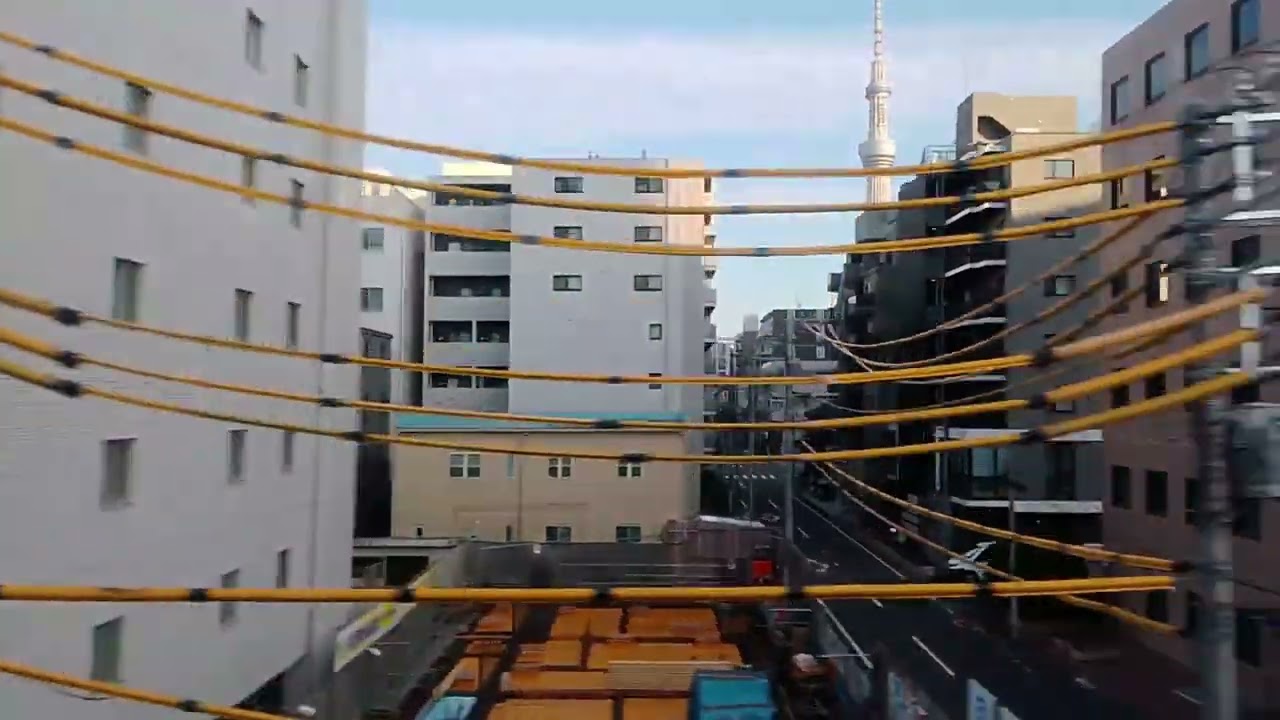 2025年12月31日「東京～銚子」特急しおさい1号の左側車窓(無編集)