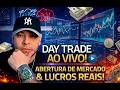 DAY TRADE AO VIVO Mini-índice, Minidólar, Ações, e Futuro de Bitcoin (13/04/26)