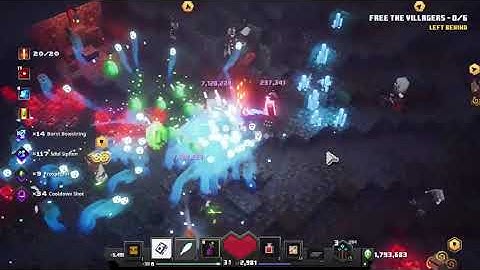 Minecraft Dungeons new Rolling Soul Build