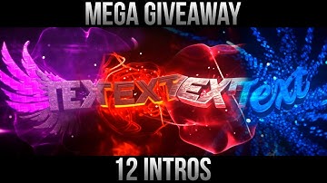 (Closed) NEW HUGE INTRO GIVEAWAY 2017! - 12 INTROS! (READ DESCRIPTION)