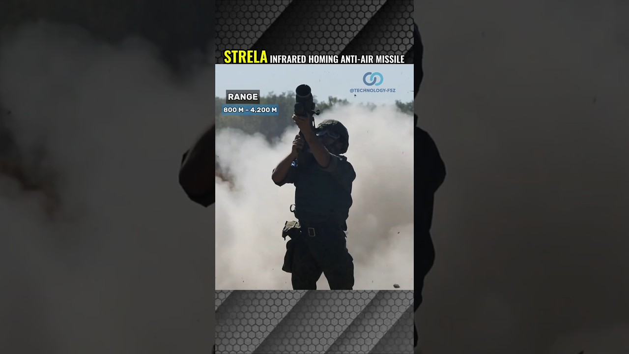 STRELA infrared homing anti-air missile