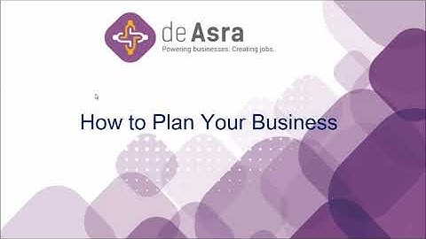 How to Plan Your Business