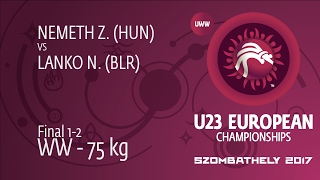 Gold Ww - 75 Kg Z Nemeth Hun Df N Lanko Blr 7-4