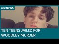 Ten teenagers sentenced to more than 120 years for murder of Jack Woodley | ITV News