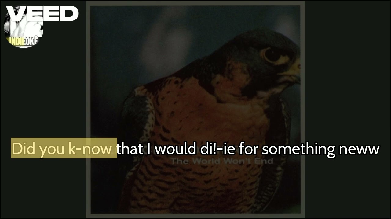 Pernice Brothers - Flaming Wreck [karaoke]