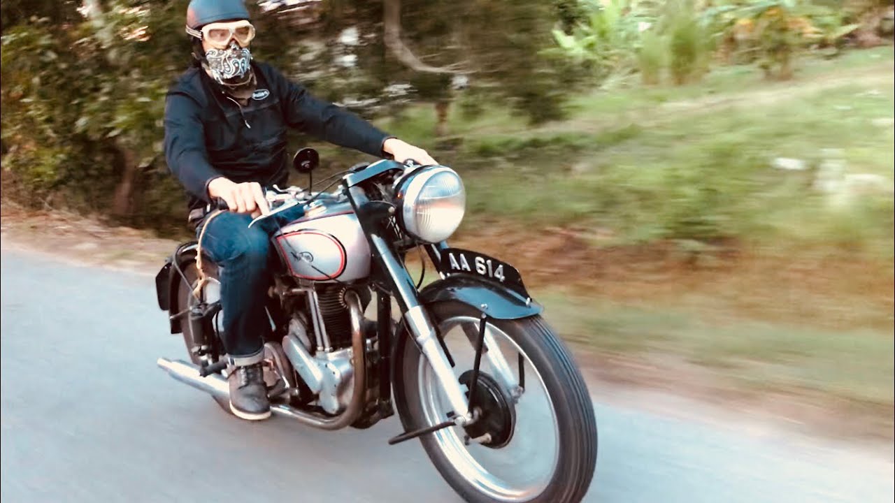 Norton ES2 1947 500cc Classic bike the relationship between man and Norton