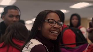 Reading With A Rapper visit Yates High School