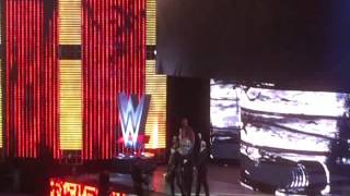 2 24 2015 wwe smackdown atlanta ga seth rollins big show kane entrance