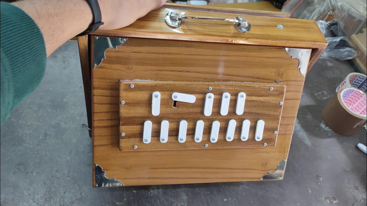 Shruti Box at Wholesale Rates 14.5*11*2 inches Teak Wood A440 Hz