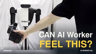 AI WORKER #22: Teaching Robots to Feel with AI Worker Tactile Imitation Learning