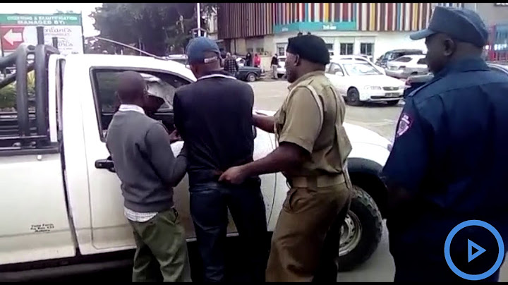 EXCLUSIVE: Nakuru County askaris caught-on-camera manhandling a motorist