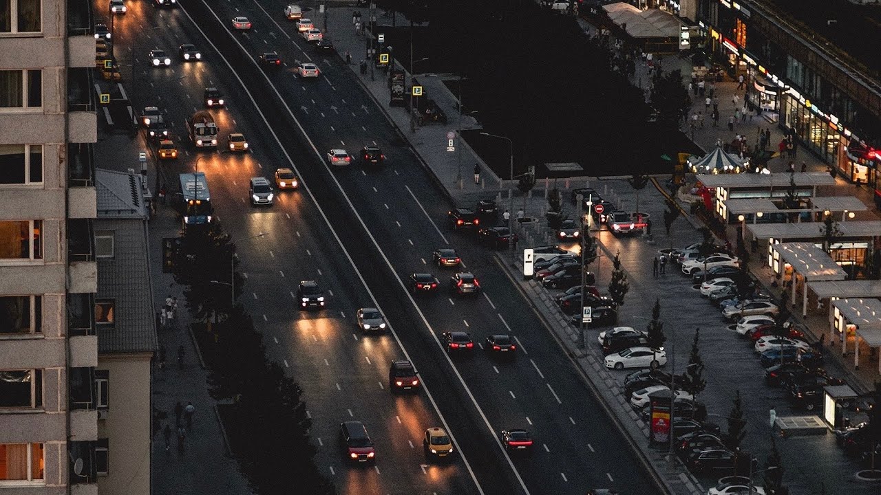 Cars On The Road 1 Hour Of Blackout Screen For Resting Easy YouTube