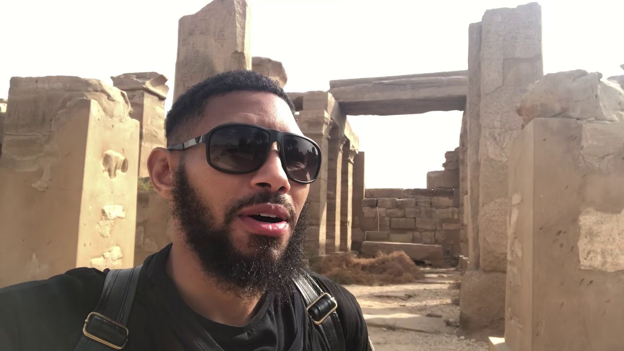 Ashley in the ancient city of Egypt, Luxor YouTube