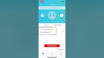 Setup WiFi for TPlink Router using the Tether app