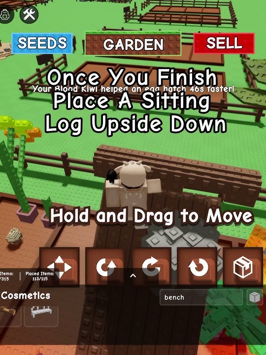 Cara Membuat Perosotan yang Berfungsi #growagarden 