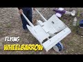 Strange rc model luigi rossis flying wheelbarrow