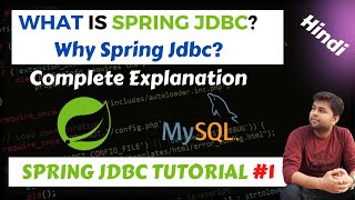 What is Spring JDBC | Introduct to Spring JDBC | Why to use Spring JDBC | Spring JDBC Tutorial
