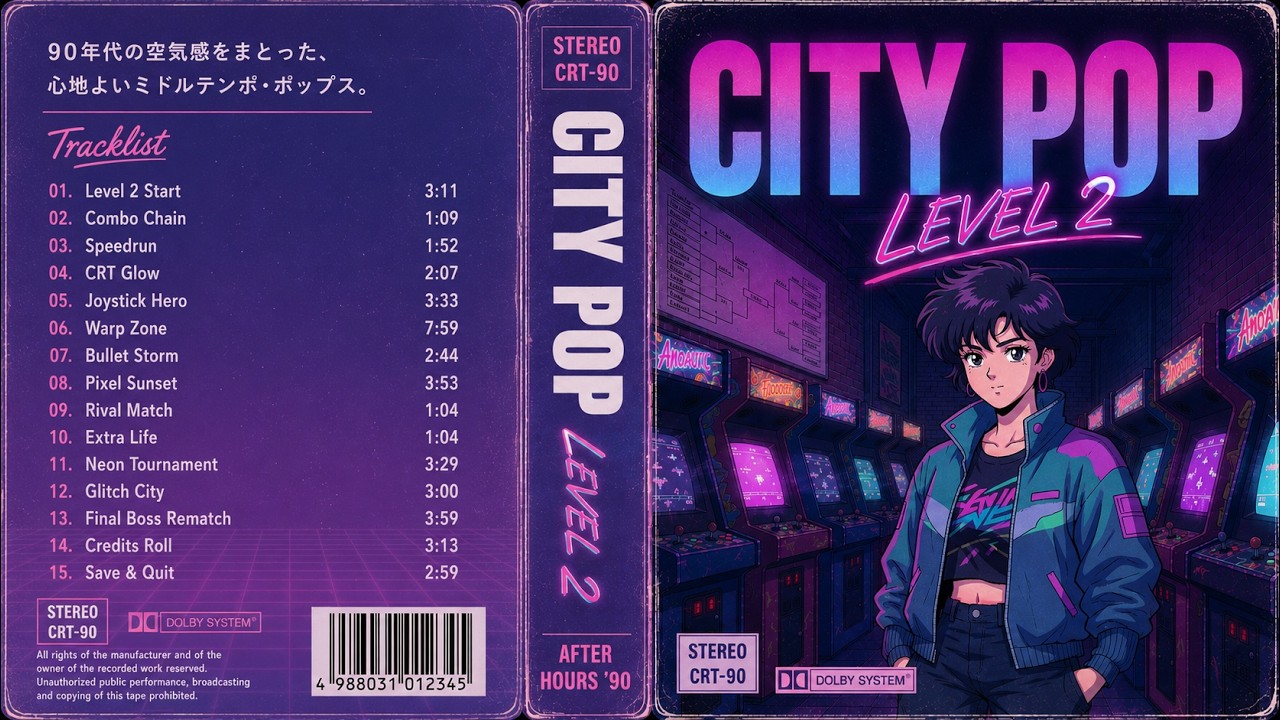 1 Hour Synthwave & Chiptune Mix 🕹️ Retro Arcade Music for Gaming