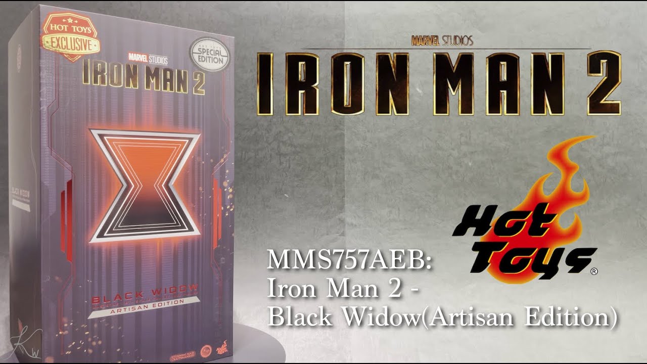 Hot Toys MMS757AEB Black Widow(Iron Man 2)(Artisan Edition 