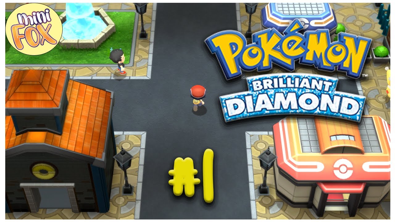 Pokemon Brilliant Diamond, Lets start the adventure! part 1! 6 hours