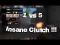 That guy is Insane he clutch 1 vs 5 - Standoff 2 Ranked