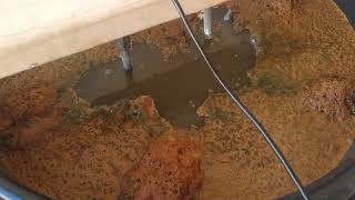 Cleaning Cast Iron With Electrolysis.