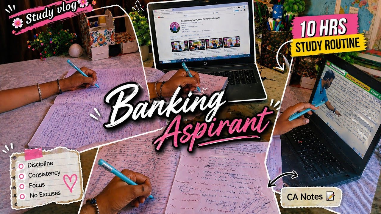A productive Day In My Life 📚 | Study Vlog | Day 9/30 Day 🔥 #aspirants ...