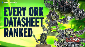 Orks Datasheet Tier List Revisited