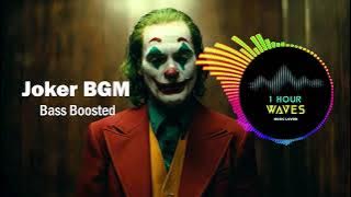 Joker BGM ( BASS BOOSTED ) - [ 1 JAM ]