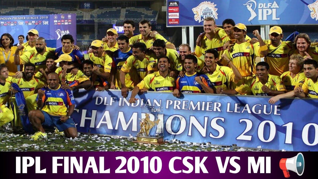 Most Remembering IPL Final 📢 CSK Clinched Their 1st Title | IPL 2010: CSK vs MI Highlights