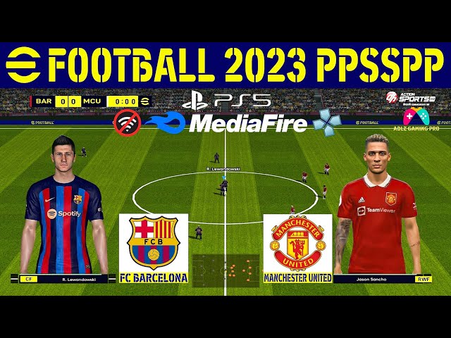 eFootball PES TM Arts Full Update Kits PPSSPP Graphics HD Peter Drury  Commentary And Transfer